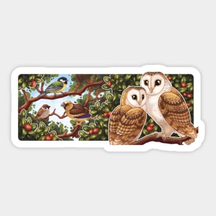 Owls Sticker